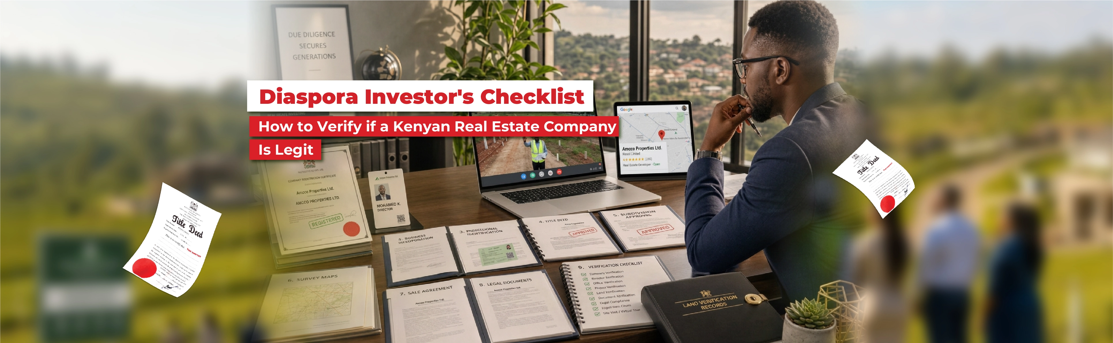 How to Verify if a Kenyan Real Estate Company Is Legit: Diaspora Investor's Checklist in 2026